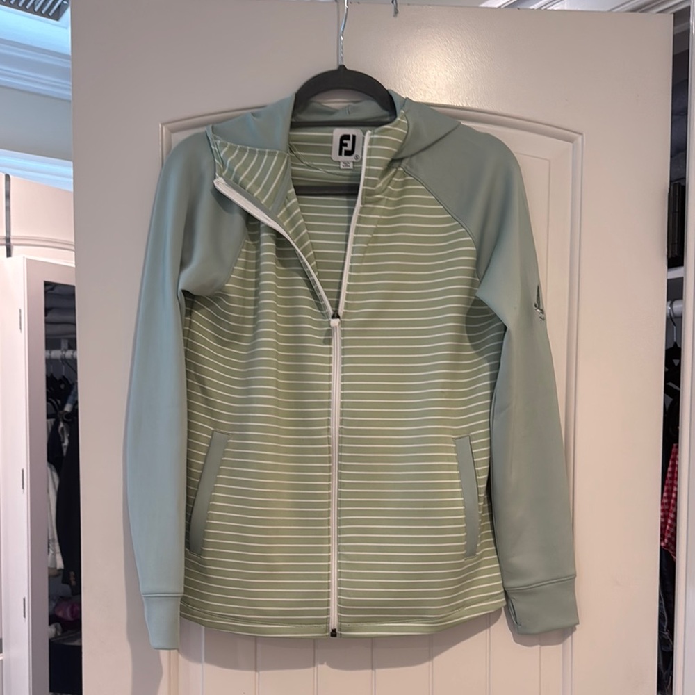 FootJoy Women's Mint Striped Ski Jacket